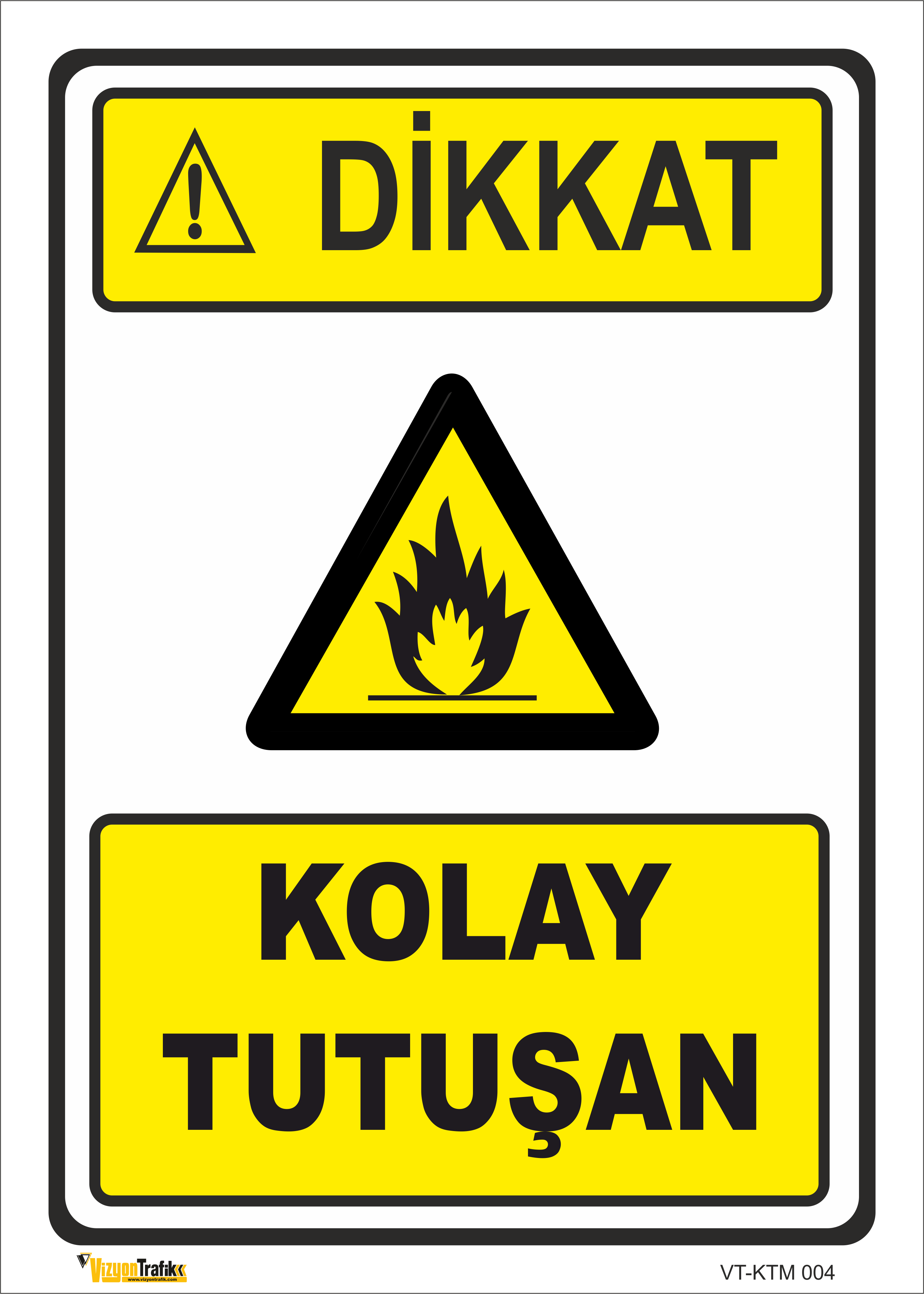 KOLAY TUTUŞAN LEVHASI KTM 004